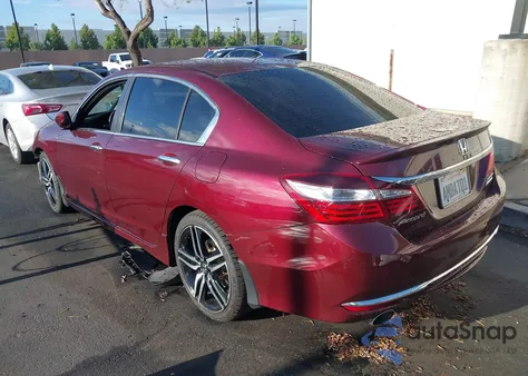 2017 Honda Accord Sport Se from USA, damaged, VIN 1HGCR2F18HA306689